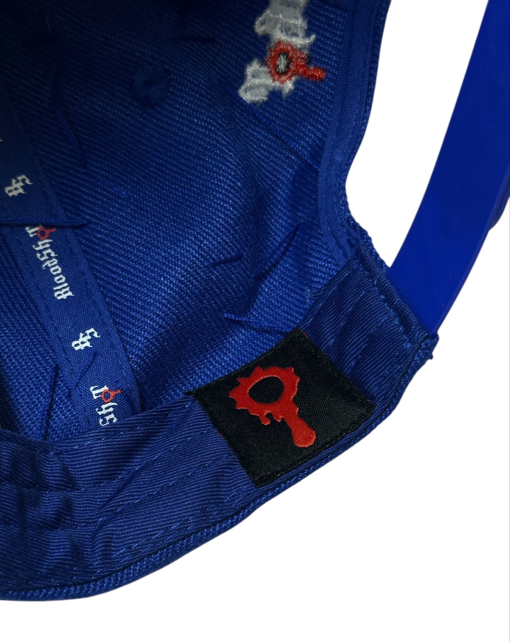 Blue Rhinestone Snapback